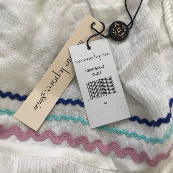 $163 NWT Nanette Lepore Coverup Dress M - Picture 5 of 10